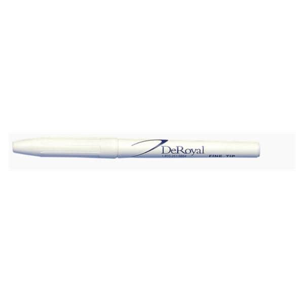 Skin Marker Fine Tip White Barrel Sterile