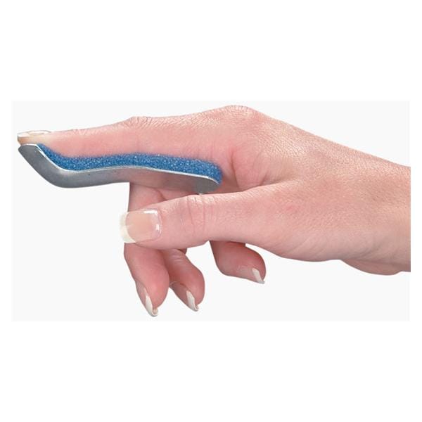 Gutter Splint Finger Aluminum/Foam 3x0.875" Ambidextrous