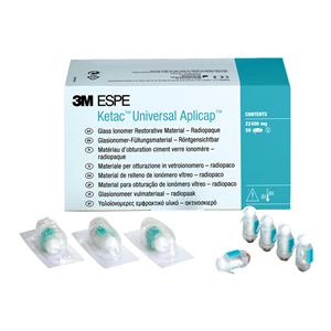 3M Ketac Universal Aplicap Glass Ionomer Composite Restorative A3 Refill 50/Pk