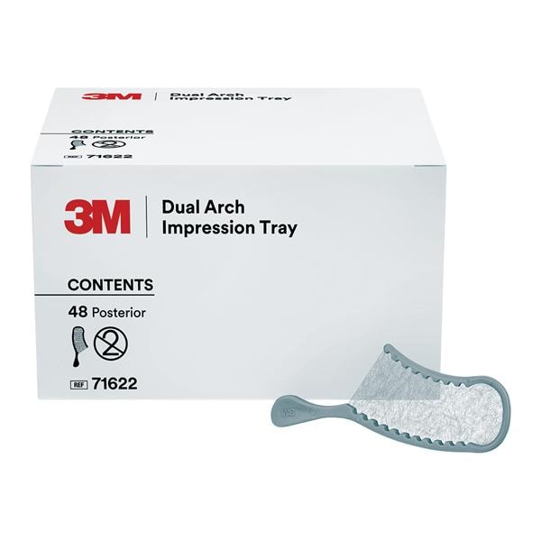 3M™ Impression Tray Dual Arch Posterior Refill 48/Bx