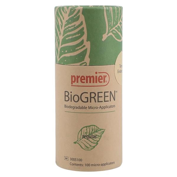 BioGREEN Bendable Micro Applicator Green 100/Pk