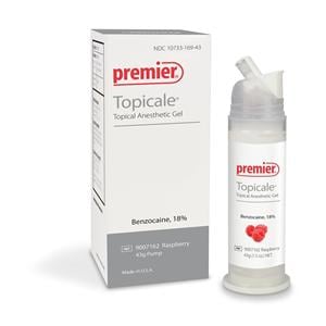 Topicale Topical Anesthetic Gel Raspberry Pump Ea