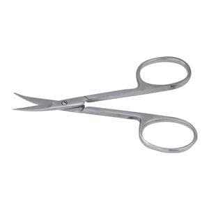 Cuticle Scissors 3-1/2" Curved/Short Stainless Steel Ea