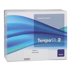 TempoSIL 2 Zinc-Oxide Silicone Based Automix Cement Dentin Introductory Kit Ea