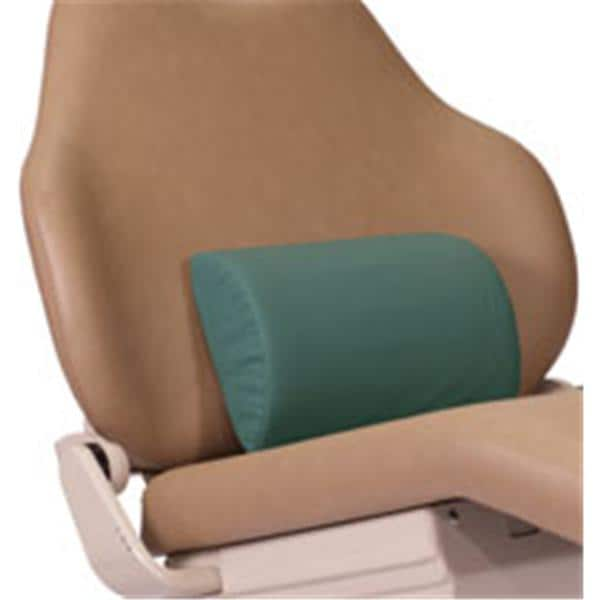 Crescent Memory Backrest Dark Teal Memory Foam Ea