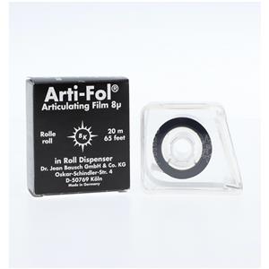 Arti-Fol I Articulating Film Ultr Thn BK-20 22mm blck 8 µ 1 Sd Rl in Dspnsr Ea