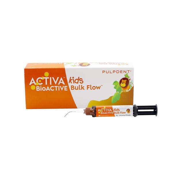 Activa Kids BioACTIVE Bulk Flow Bulk Fill Composite Univ ShadeFusion Cmplt Kt Ea