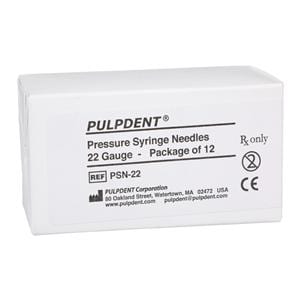 RC Pressure Syringe Pressure Needle 22 Gauge 12/Bx