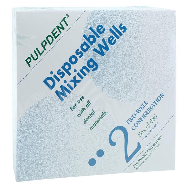 Disposable Mixing Well 2-Well 480/Bx, 10 BX/CA