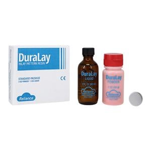 Duralay Denture Resin Inlay Resin Red 2oz/Pk