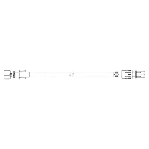 Medex IV Extension Set 20" Swivel Luer Lock Adapter Primary Infusion 50/Ca