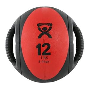 CanDo Medicine Ball 9" Red 12lb