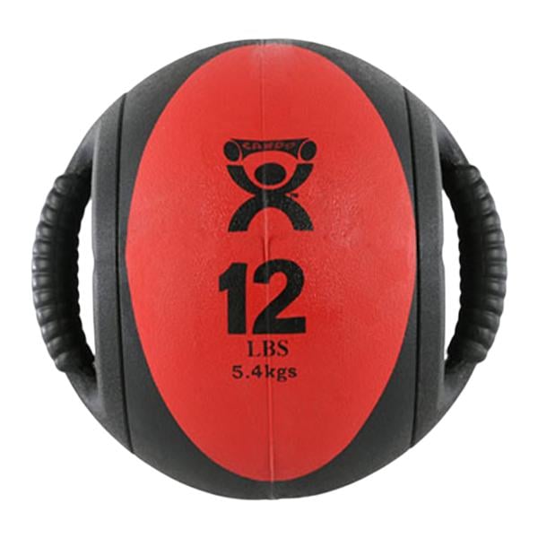 CanDo Medicine Ball 9" Red 12lb