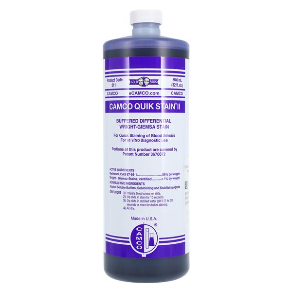 Camco Quick Stain II Solution Dark Blue 946mL Bt