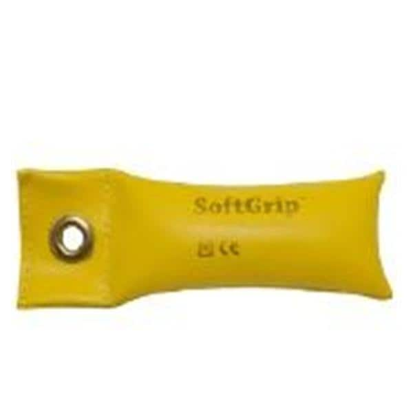 CanDo SoftGrip Exercise Weight Yellow