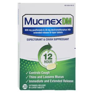 Mucinex DM Tablets 600/30mg Extended Release UD 20/Bx