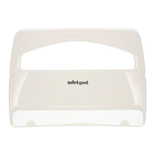 Safe-T-Gard Toilet Seat Cover Dispenser White Ea, 10 EA/CA