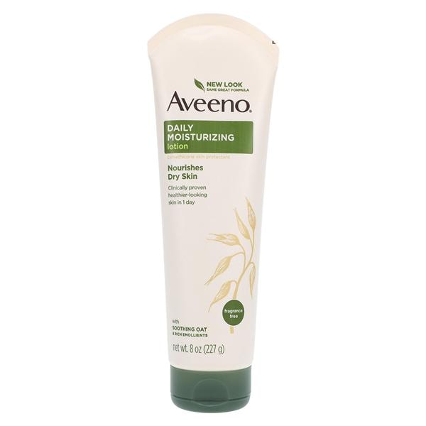 Aveeno Daily Moisturizing Lotion Dimethicone Fragrance Free Body 8oz/Tb