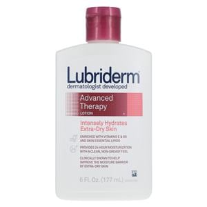 Lubriderm Advanced Therapy Lotion Vitamin E/B5 Fragrance Free Non-Greasy 6oz/Bt