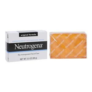 Neutrogena Original Gentle Cleansing Soap Glycrn Trans Hyplrgnc Fcl 3.5oz/Ea, 24 EA/CA