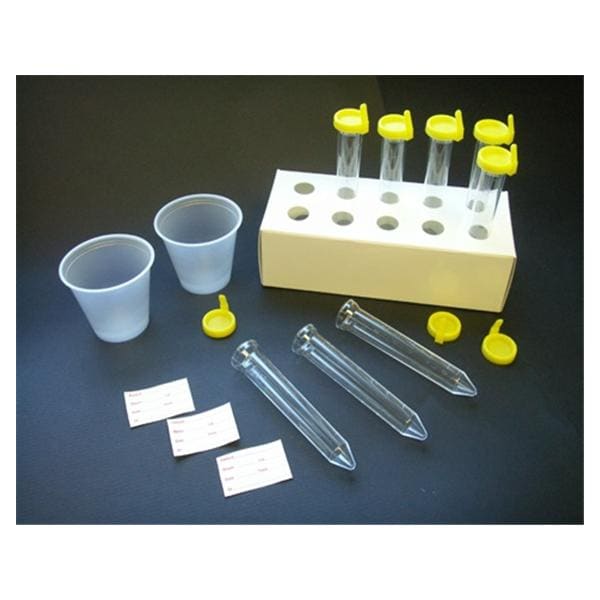 Uri-Pak Polystyrene Urine Collection System 12mL Tube 5X100/CS