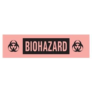 Label Biohazard Tape Red 2x1/2" 500/Rl 500/Rl