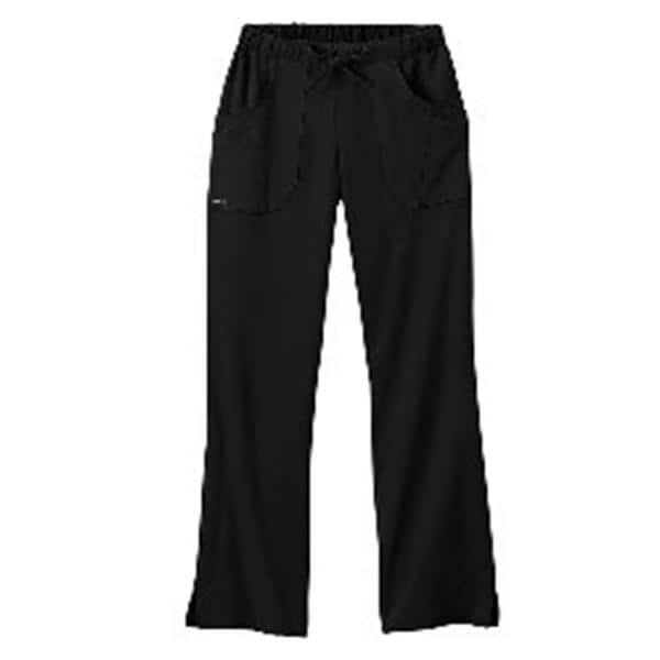 Jockey Scrub Pant 4 Pockets X-Small Black Womens Ea