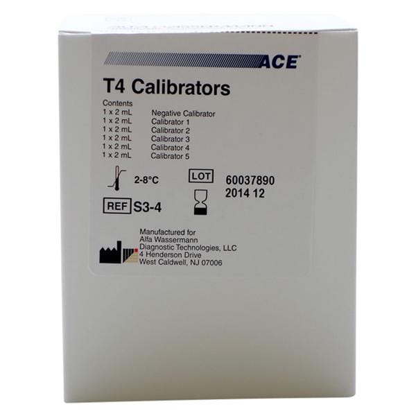 ACE T4: Thyroxine Calibrator For Analyzer 6x2mL Ea