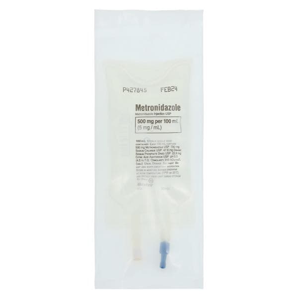 Metronidazole Injection 5mg/mL Bag 100mL 24/Package