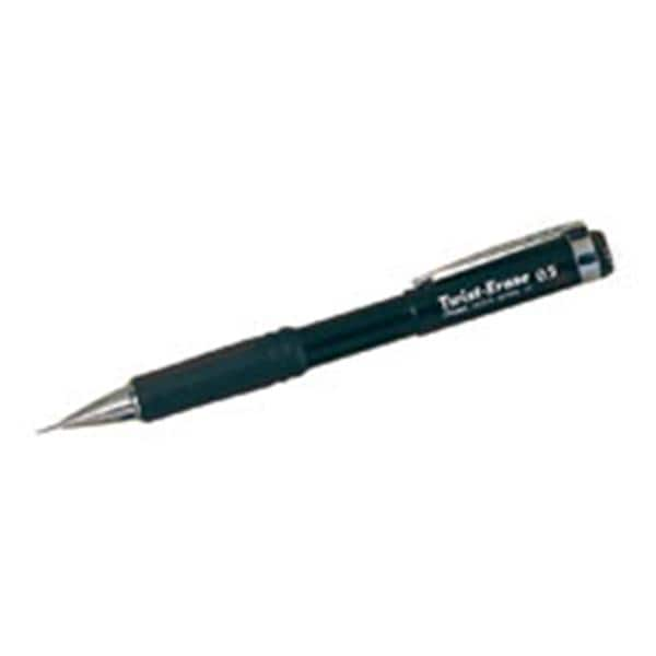 Pentel Twist-Erase III Mechanical Pencil 0.5 mm Black 1/PK