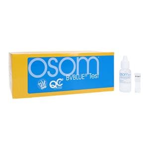 OSOM BVBlue BV: Bacterial Vaginosis Test Kit CLIA Waived 25/Bx