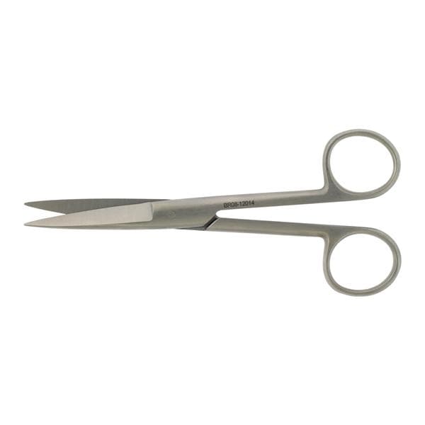 Operating Scissors Straight 5-1/2" Stainless Steel Ea