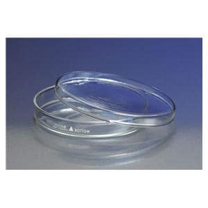 Pyrex Petri Dish Glass Cover Only Round 100x15mm 12/Ca