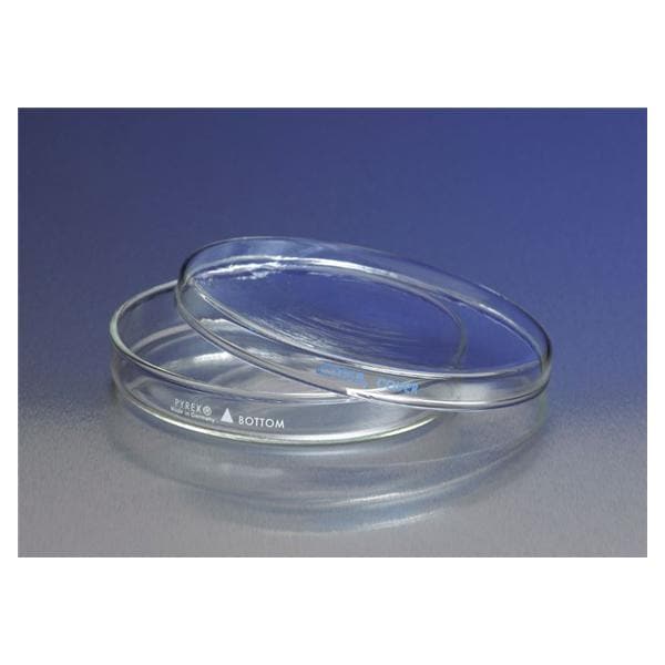 Pyrex Petri Dish Glass Cover Only Round 100x10mm 12/Ca