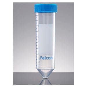 Falcon Centrifuge Tube Polypropylene 50mL 115mm Sterile 500/Ca