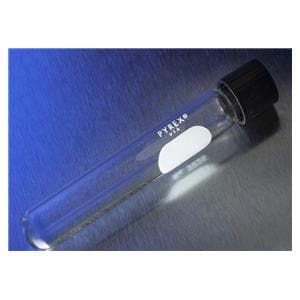 Pyrex Culture Tube Glass 34mL 20x150mm Non-Sterile 192/Ca