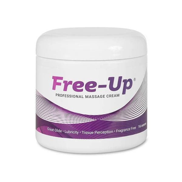 Free Up Massage Cream 16oz Unscented Non-Greasy Body Hypoallergenic Ea