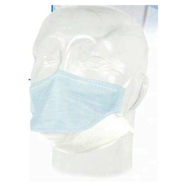 Tie On Mask Not ASTM Rated Blue 300/Ca