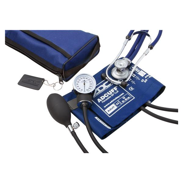 Pro's Combo II Sprague Aneroid Kit Reusable Adult Royal Blue 2-Tube Ea