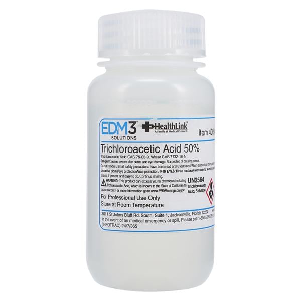 Acid Trichloroacetic 50% 4oz Ea