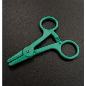 Tube Occluding Forcep Green Non-Sterile 100/Bg