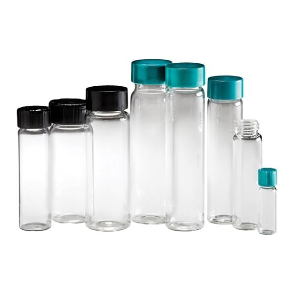 Sample Vial Borosilicate Glass Clear 15dr 72/Ca