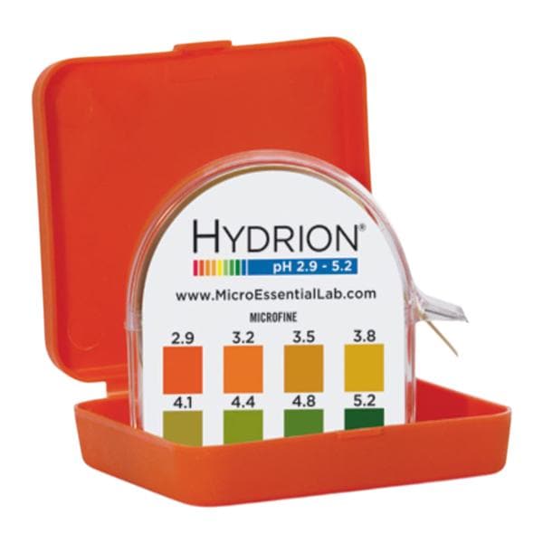 Hydrion MicroFine pH Test Strip 2.9-5.2 Range 10/Ca