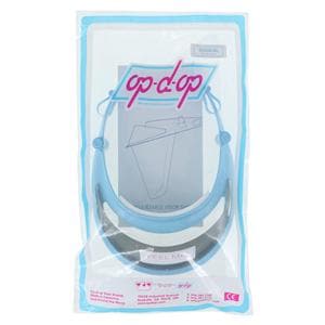 Op-D-Op II Full Face Visor Shield Light Blue Reusable Frame Ea