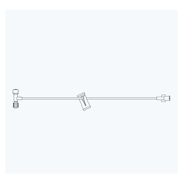 MPS IV Extension Set 38" T-Injection Site F LL Adptr Prim Infs 50/Bx