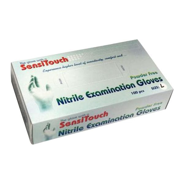 Sensi-Touch Nitrile Exam Gloves Large Non-Sterile