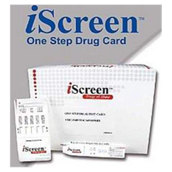 iScreen Drug Screen Test Kit Moderately Complex 25/BX