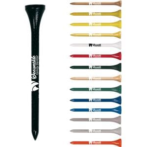 1 Color Imprint Standard Golf Tee Ea