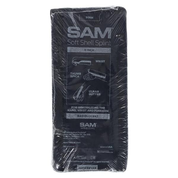 SAM Soft Shell Splint Limb Aluminum/Foam 4.25x9