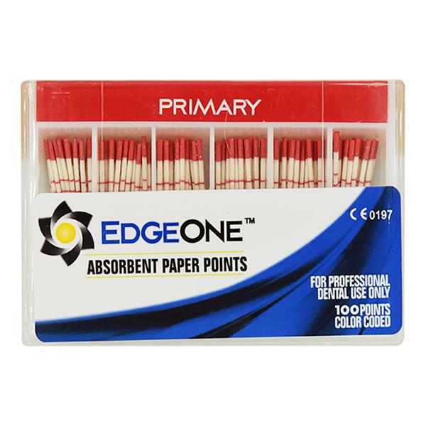 Edge Absorbent Points Primary Red 100/Pk